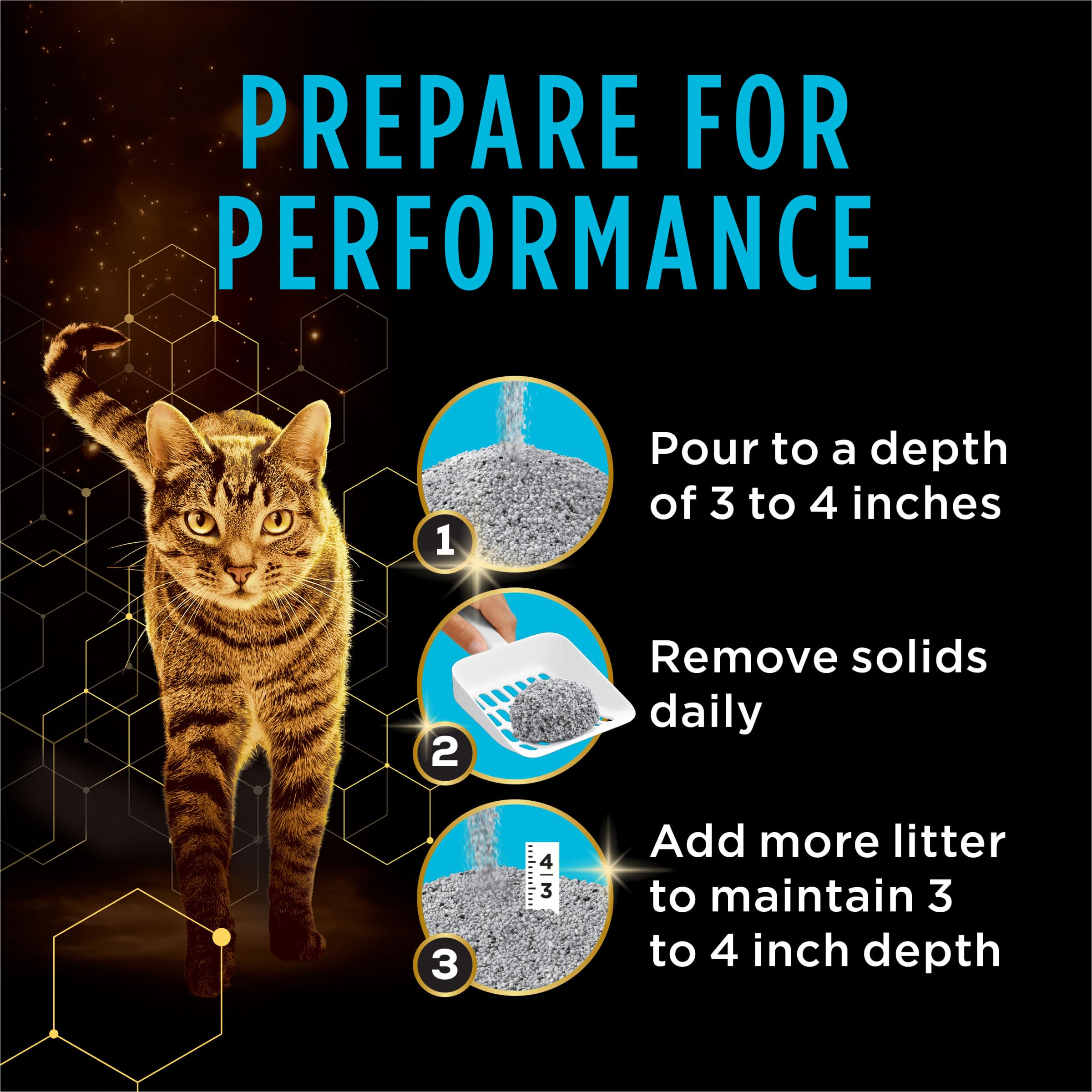 Purina Tidy Cats Performance Plus Power Clump ideal for multi-cat households.