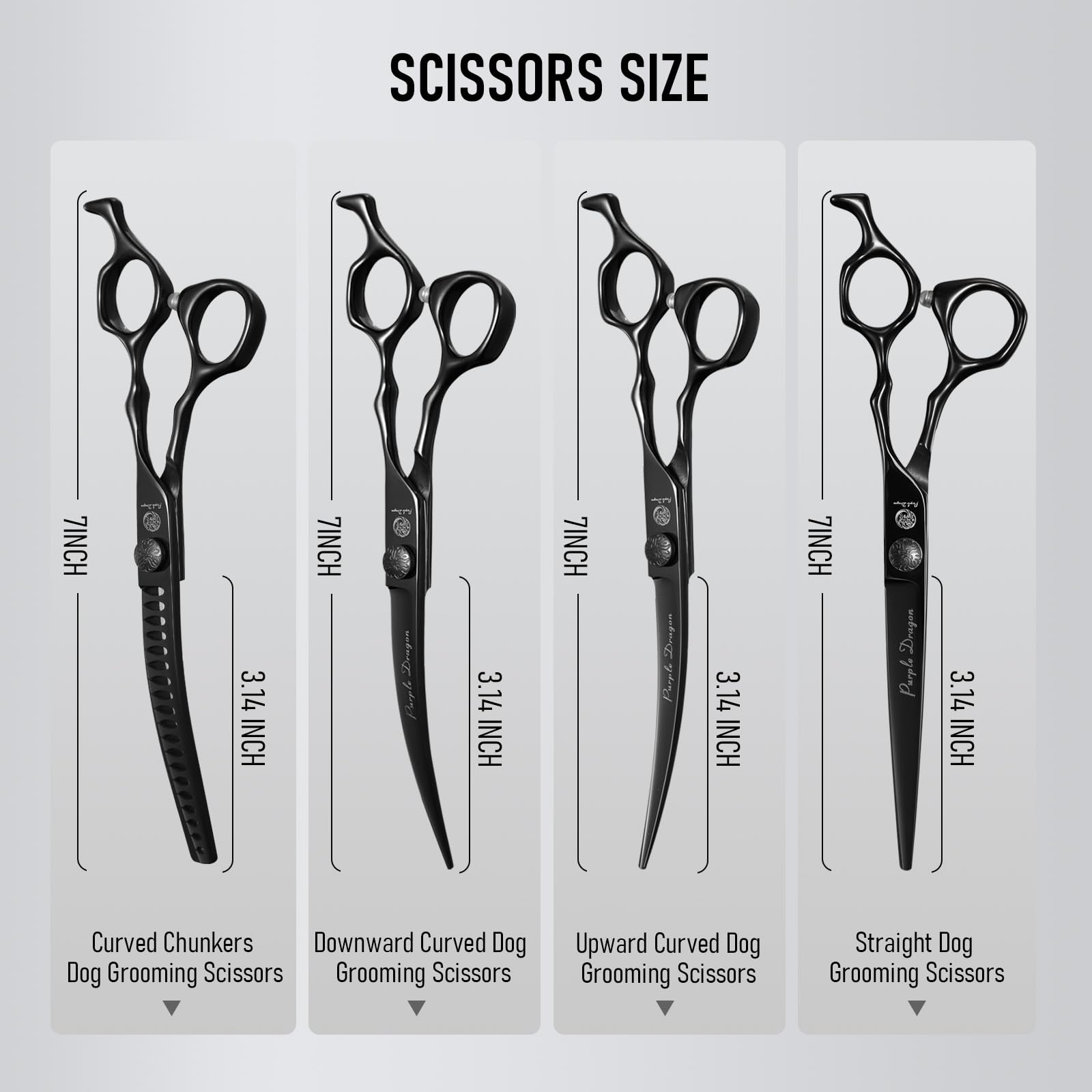 Purple Dragon tension-adjust screw close-up for customizable blade tightness.