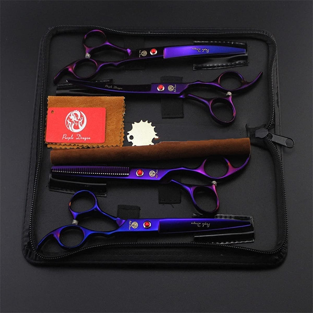 Purple Dragon 62 HRC Japan stainless steel blades deliver durable sharpness.