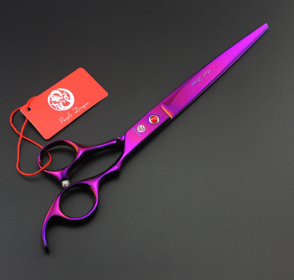 Purple Dragon thinning/scissor in action highlighting 30% thinning for blended transitions.
