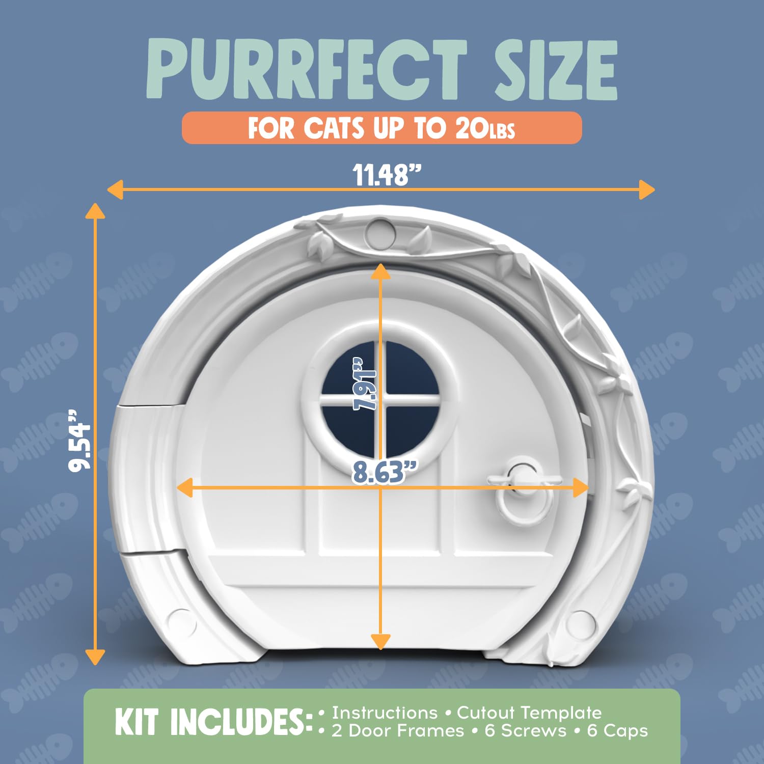 Litter box concealment maintains a tidy, odor-free room.