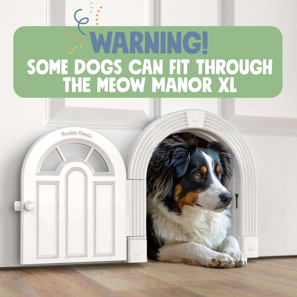 Purrfect Portal Meow Manor XL quiet operation for a peaceful home.
