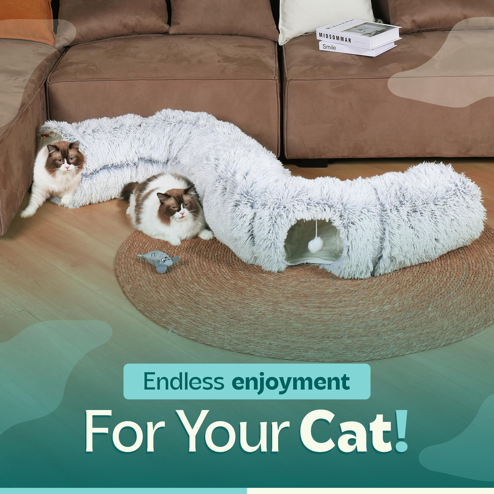 Purrific Pet premium materials resist wear during active play