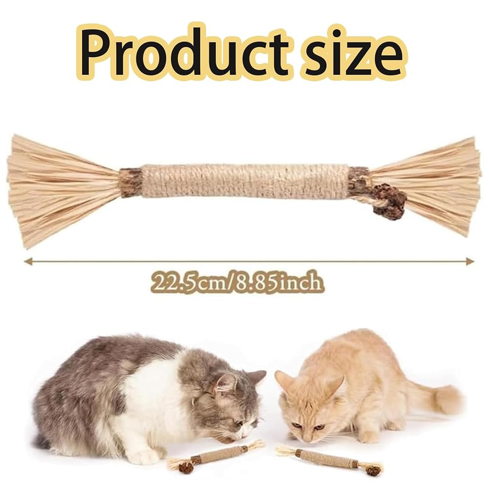 Purriq silvervine sticks addressing boredom with engaging chewing sessions.