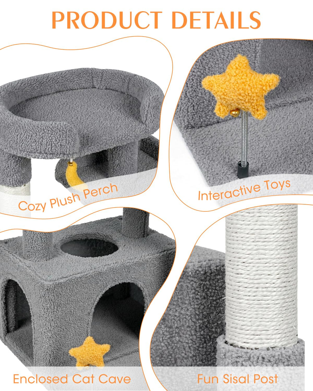Sisal scratching posts protect furniture while satisfying natural scratching instincts.