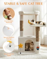 Purrlato sisal posts provide durable scratching surfaces to protect furniture.