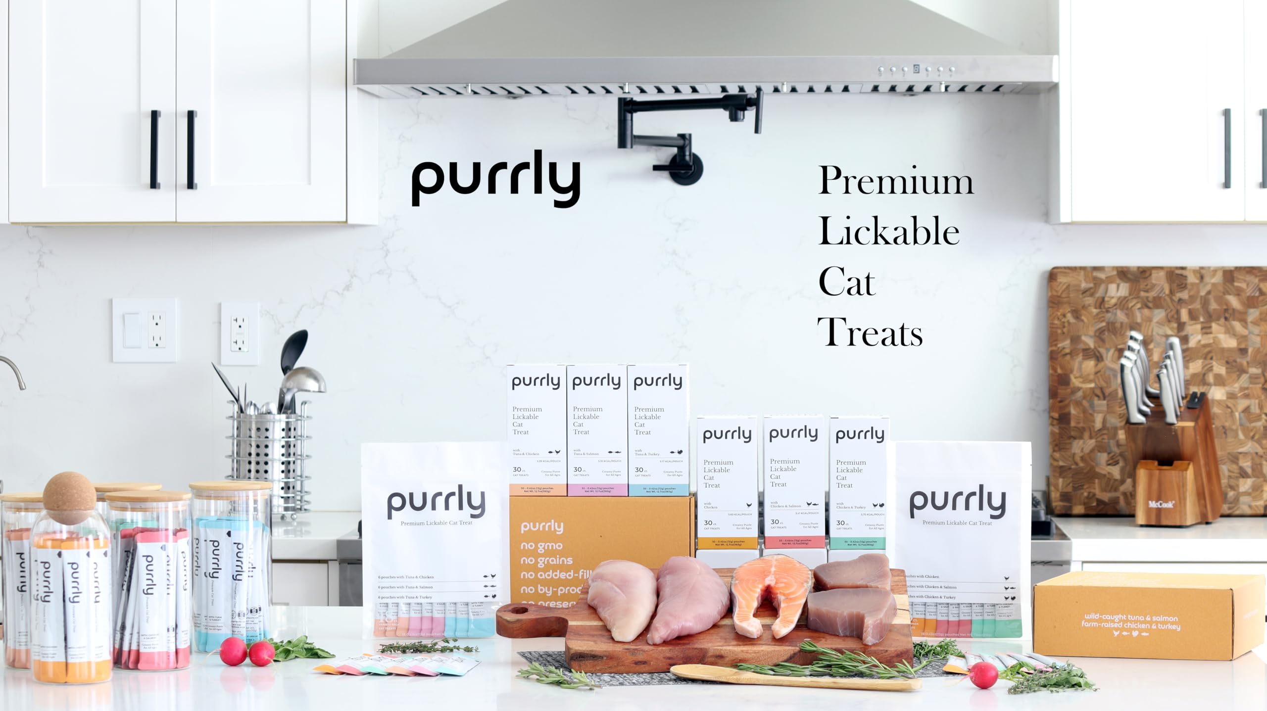 Purrly low-phosphorus recipe highlighted for balanced nutrition.