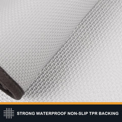 PURRUGS dirt capture close-up showing microfiber texture and moisture trapping.