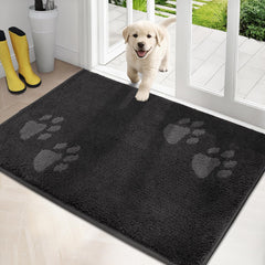 PURRUGS dirt-trapping door mat captures mud and moisture at entryways
