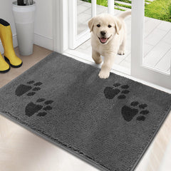 PURRUGS dirt-trapping door mat with low-profile design for smooth door operation and clean entryways.