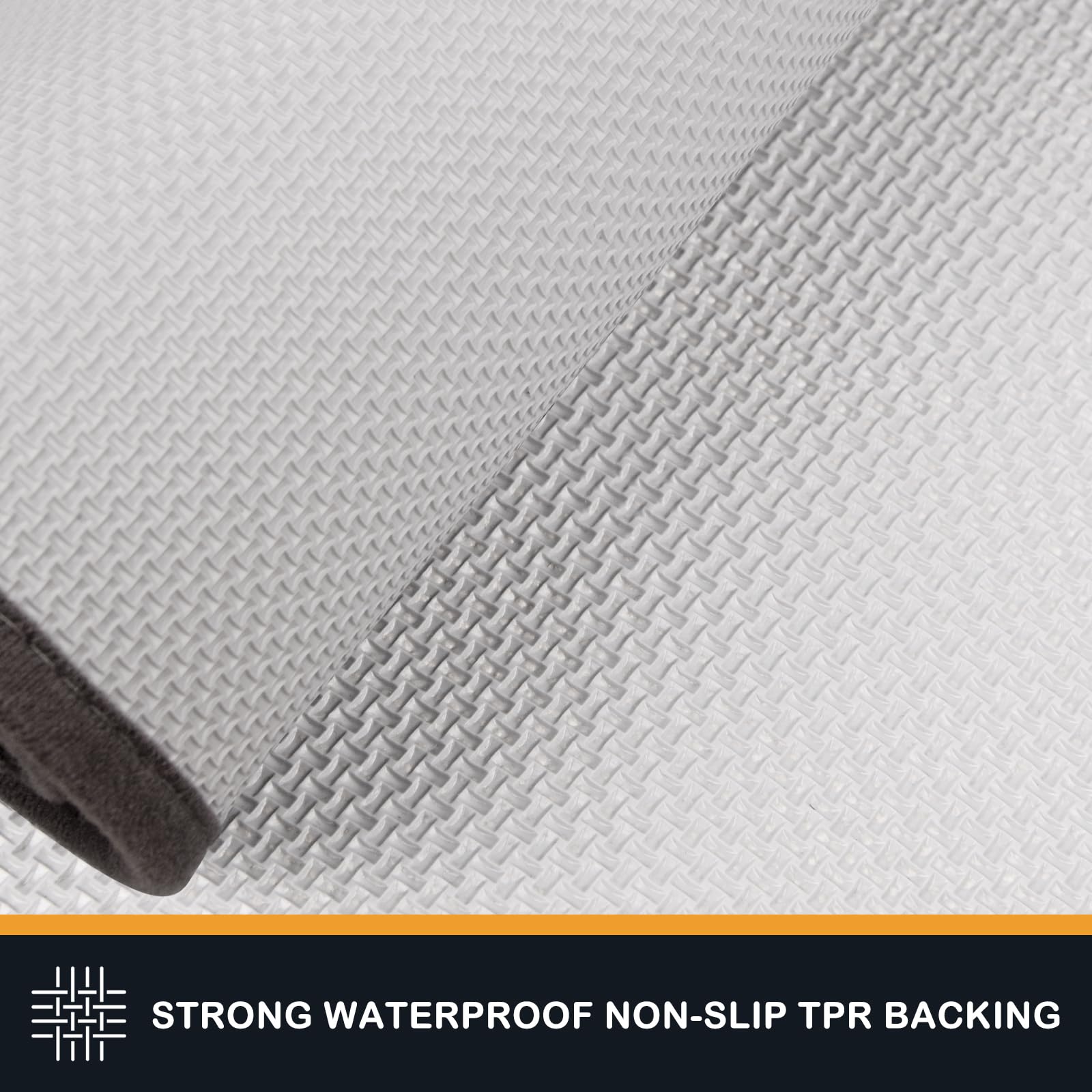 PURRUGS microfiber mat dries shoes and paws, reducing tracked dirt