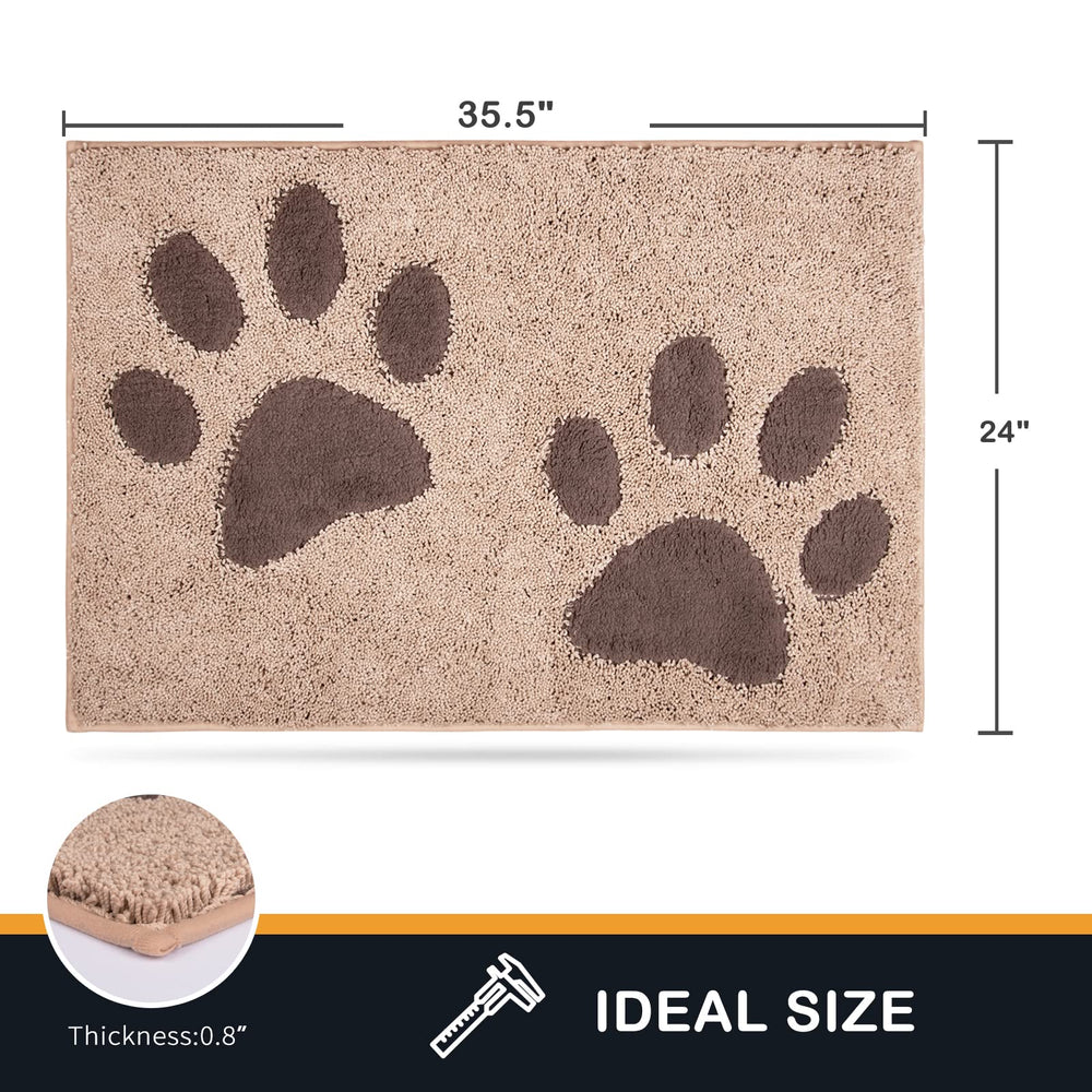 PURRUGS low-profile mat with reinforced edges resists curling