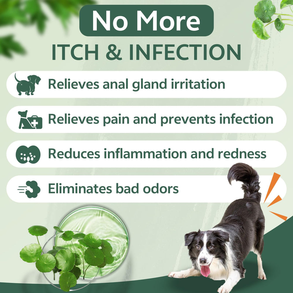 Puyrzoe anal odor neutralizer keeps pets smelling fresh between baths.