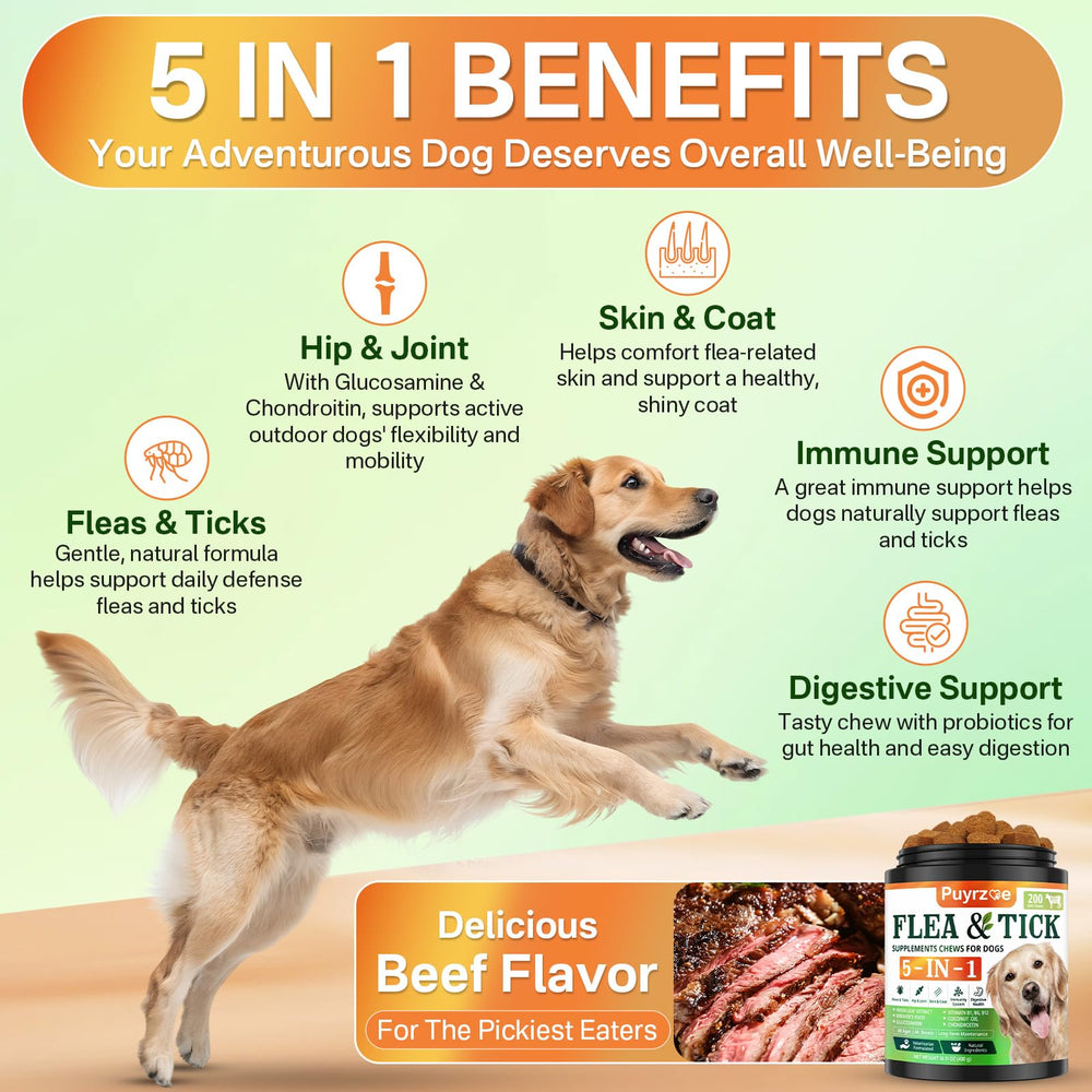 Puyrzoe beef-flavor chews are tasty and easy to feed.