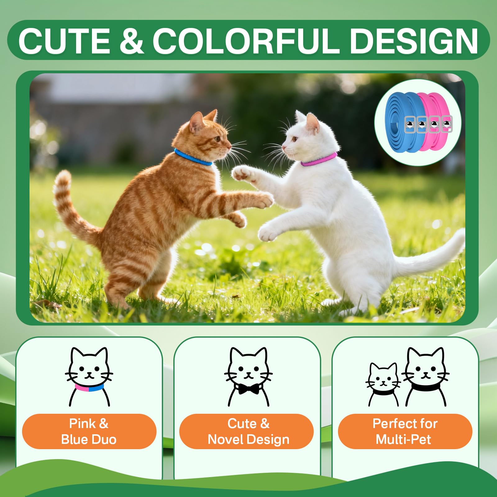 Eight-month protection per collar contributes to overall coverage