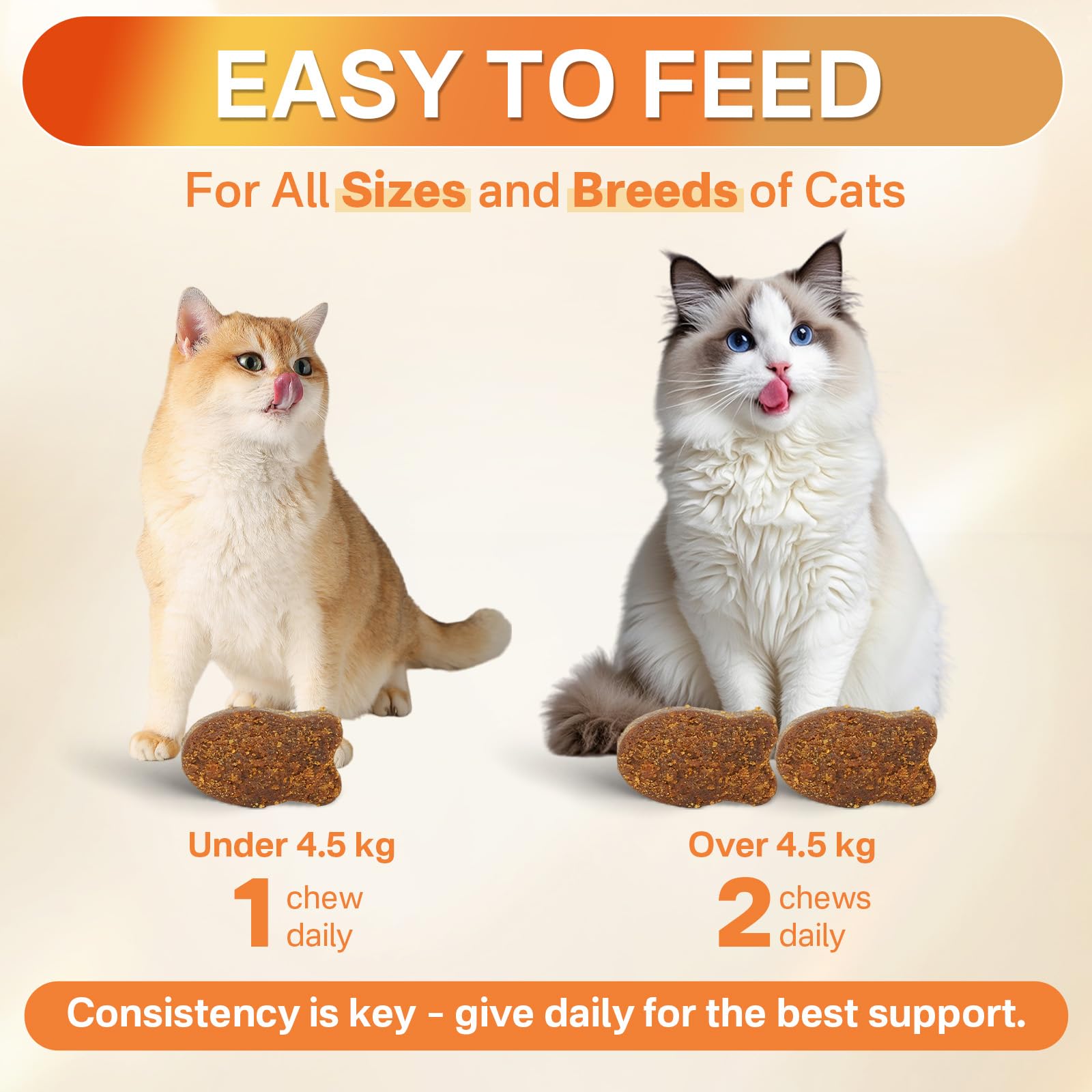 Puyrzoe daily flea protection chews suitable from kittens to seniors