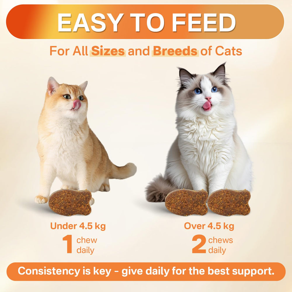 Puyrzoe daily flea protection chews suitable from kittens to seniors