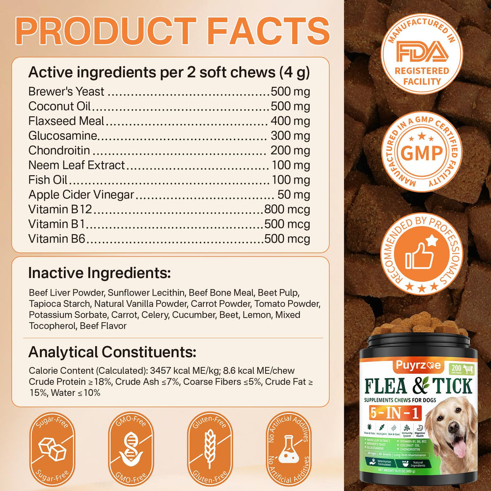 Puyrzoe easy-to-feed chews mix well with meals.