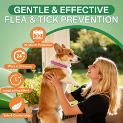 Puyrzoe soft, lightweight two-tone collar stays comfortable for long wear