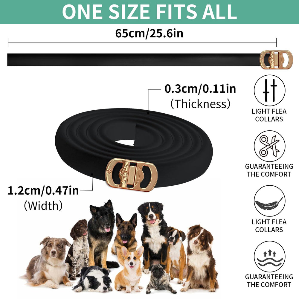 Puyrzoe soft rubber collar texture closeup