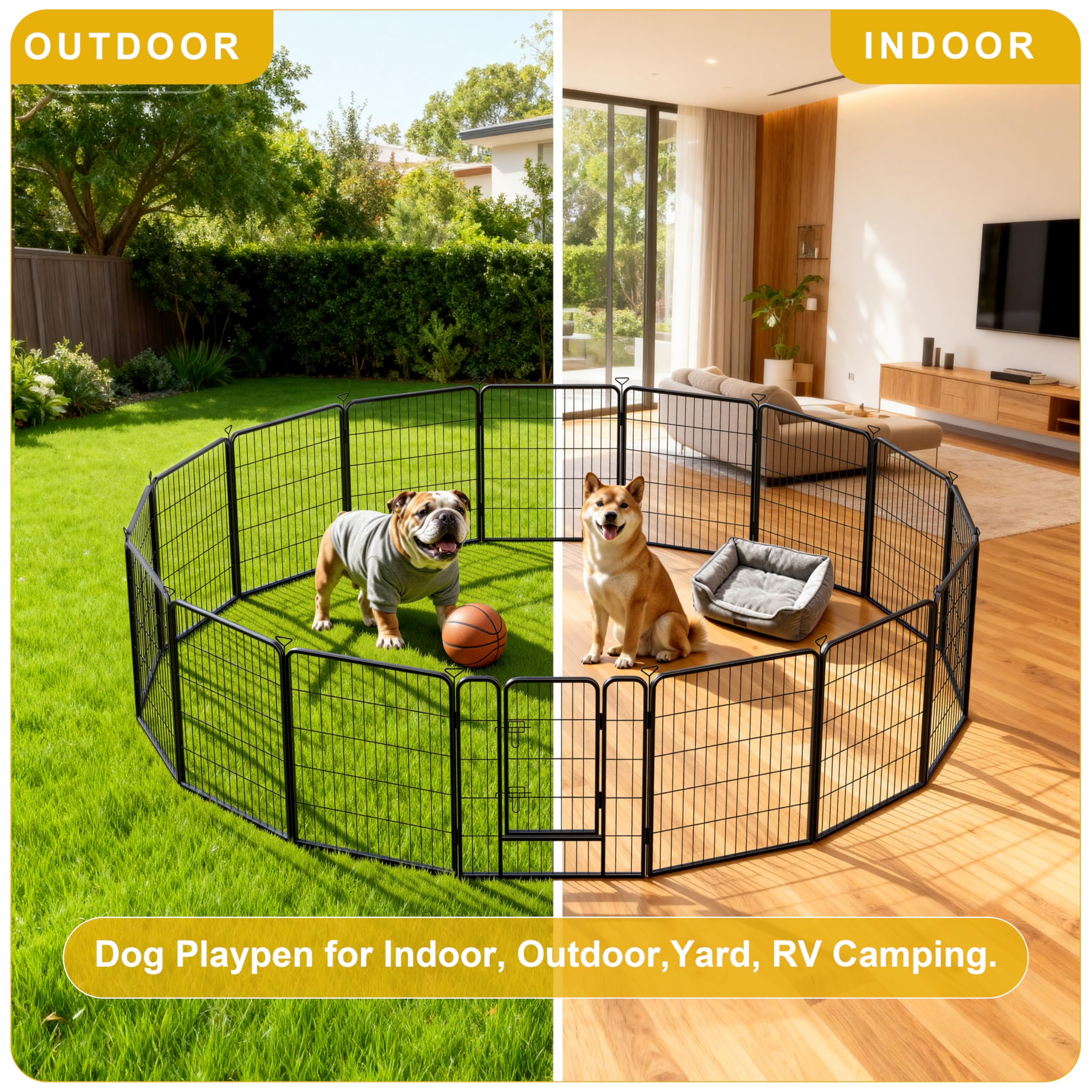 Pvpy Yvrd puppy-training confinement space supports safe behavior.