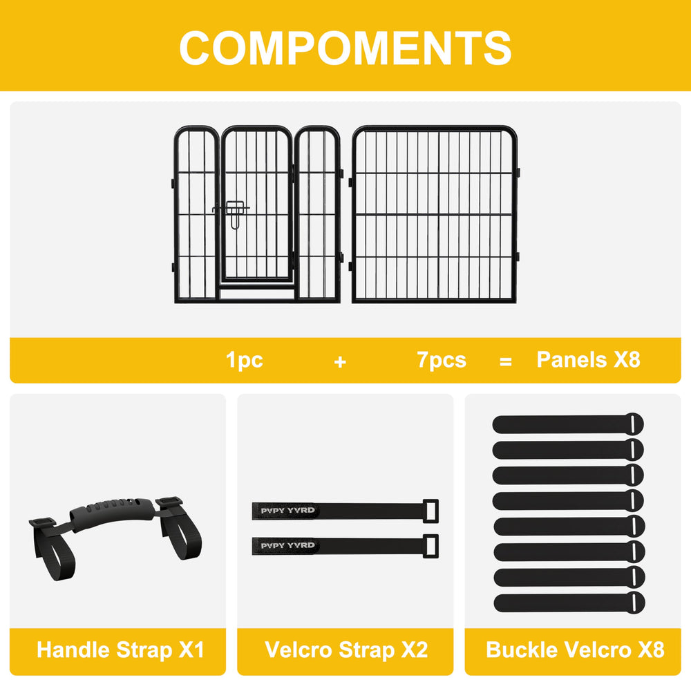 Pvpy Yvrd tool-free assembly makes setup quick and easy.