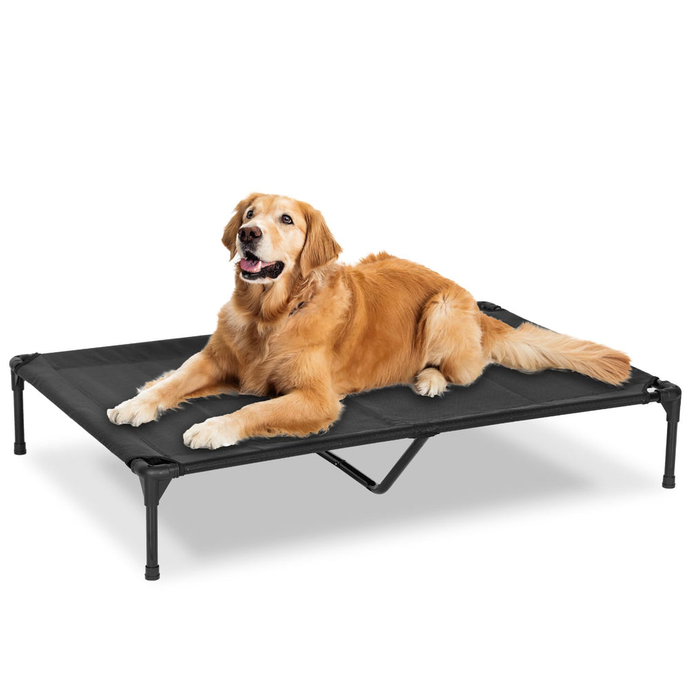 PVY Elevated Dog Bed Outdoor XL frame offers sturdy support for large dogs.