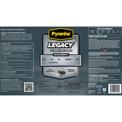 Pyranha Legacy Fly Spray applied to horse coat for extended repellence.