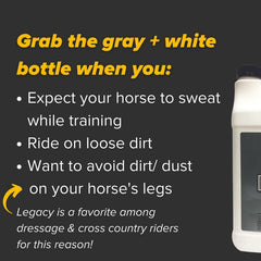 Pyranha Legacy Fly Spray demonstrates sweat resistance during active rides.