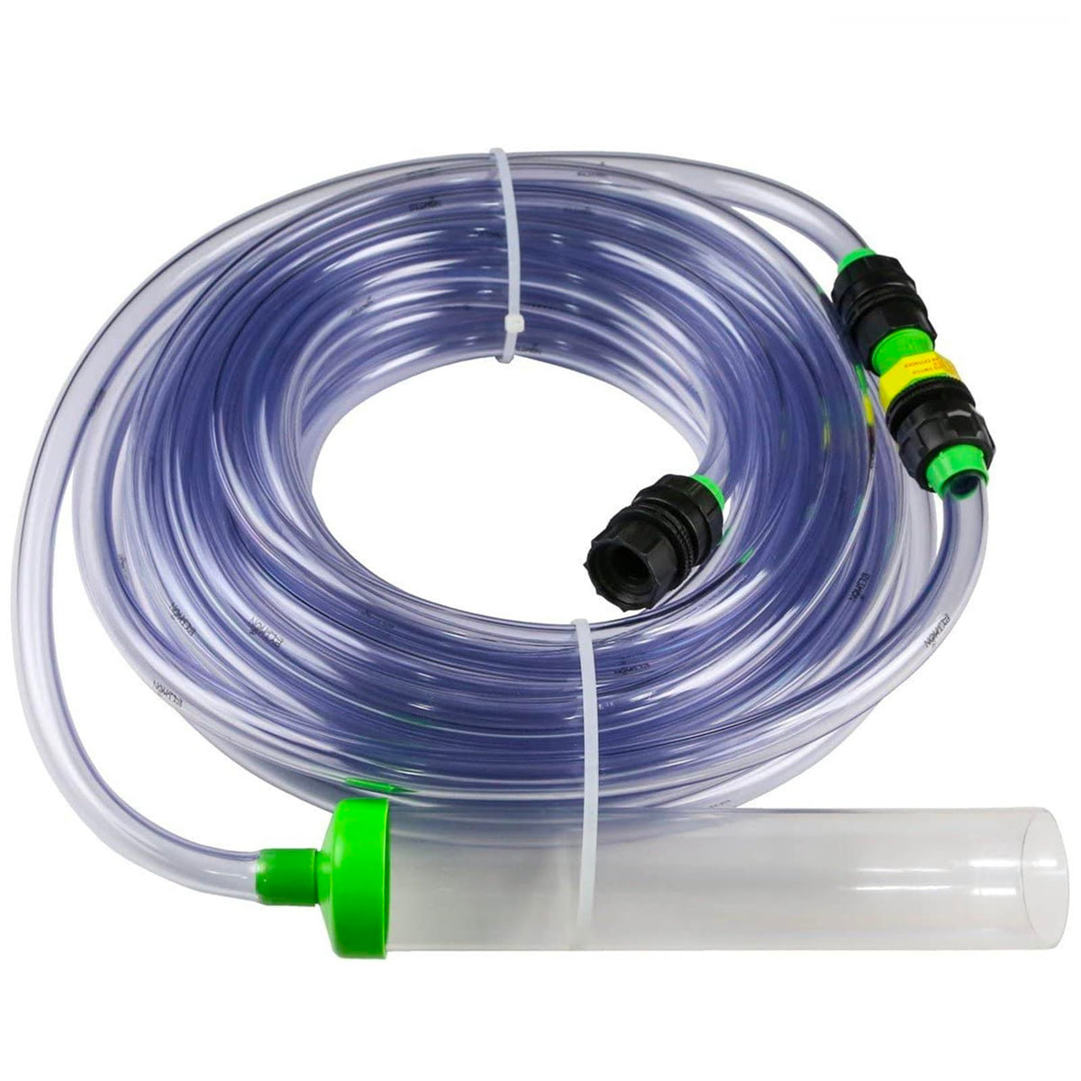 Python No Spill Clean and Fill system setup for easy aquarium maintenance