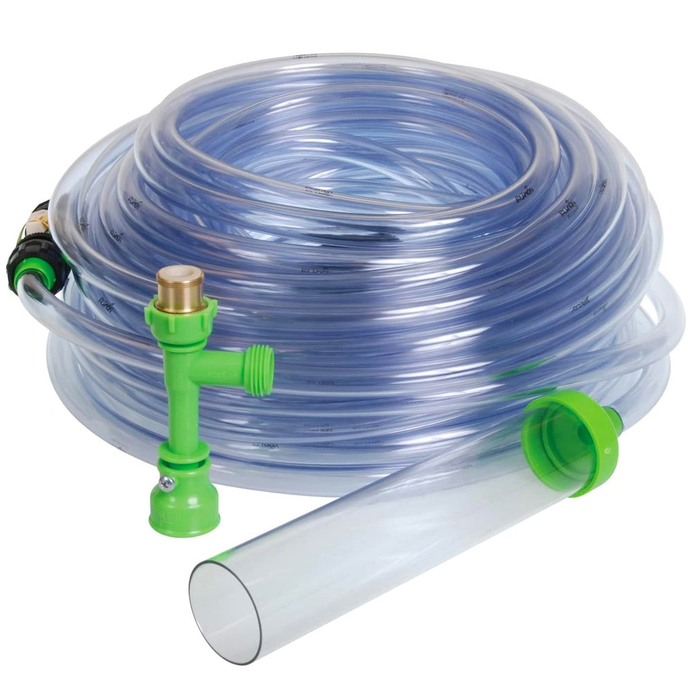 Python No Spill hose assembly enables spill-free faucet hookup for aquarium maintenance