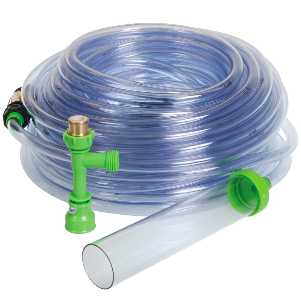 Python No Spill hose assembly enables spill-free faucet hookup for aquarium maintenance