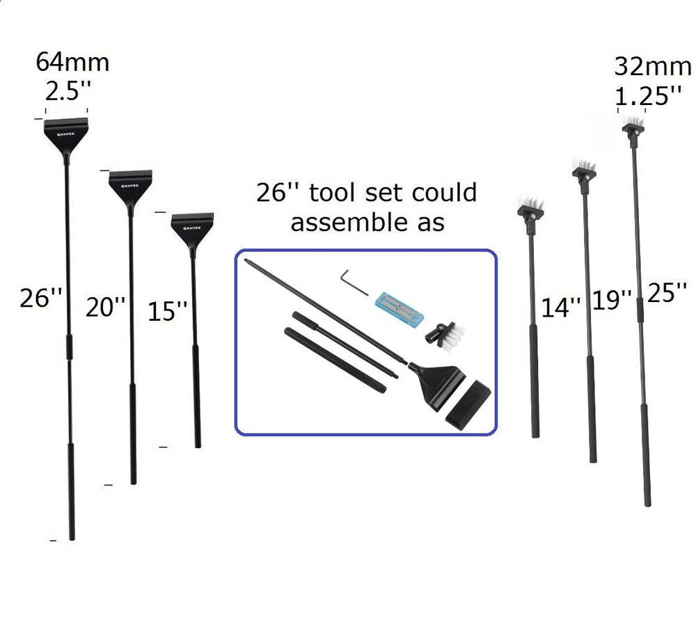 QANVEE protection cover protects blades during storage.