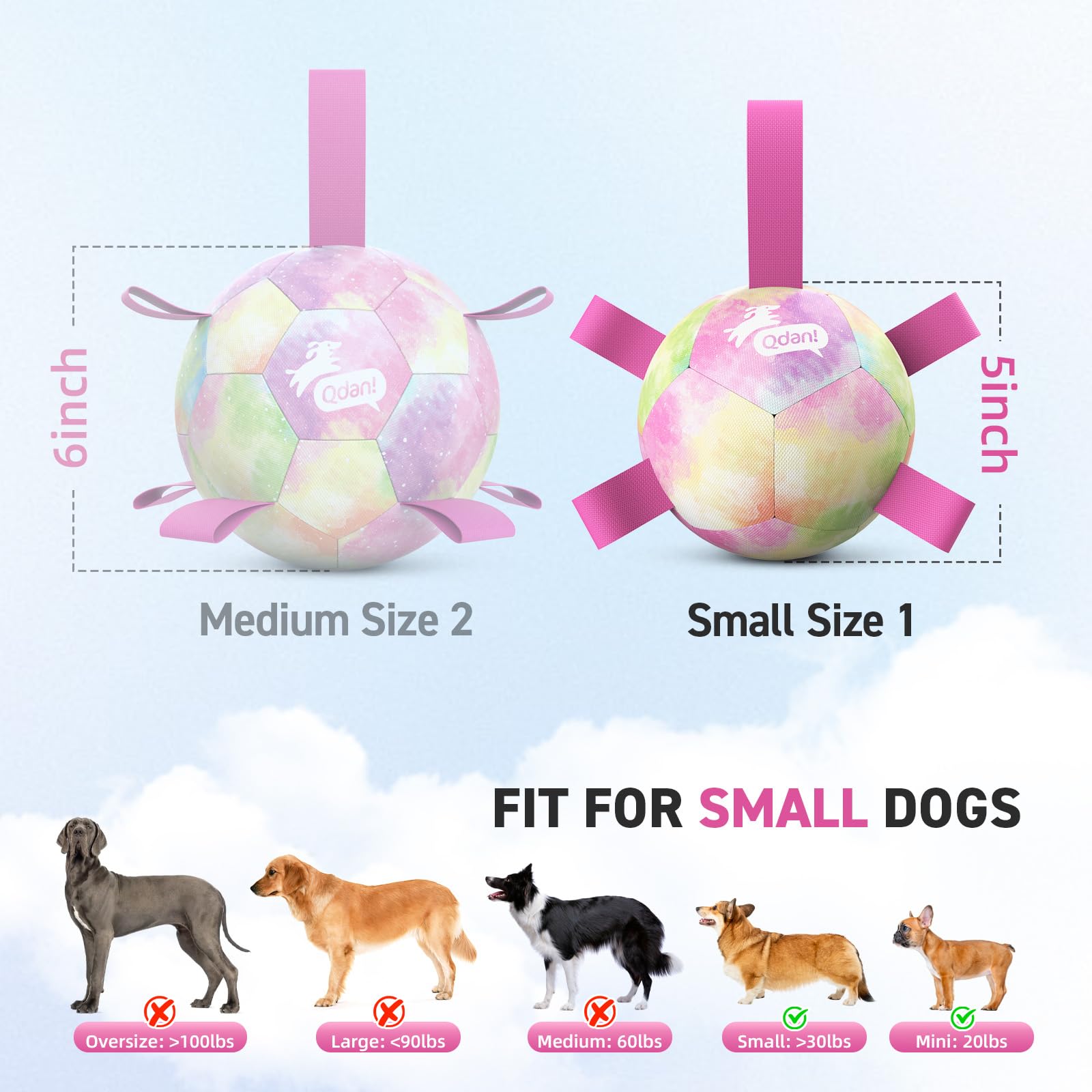 QDAN nylon tabs create unpredictable bounces to boost engagement.