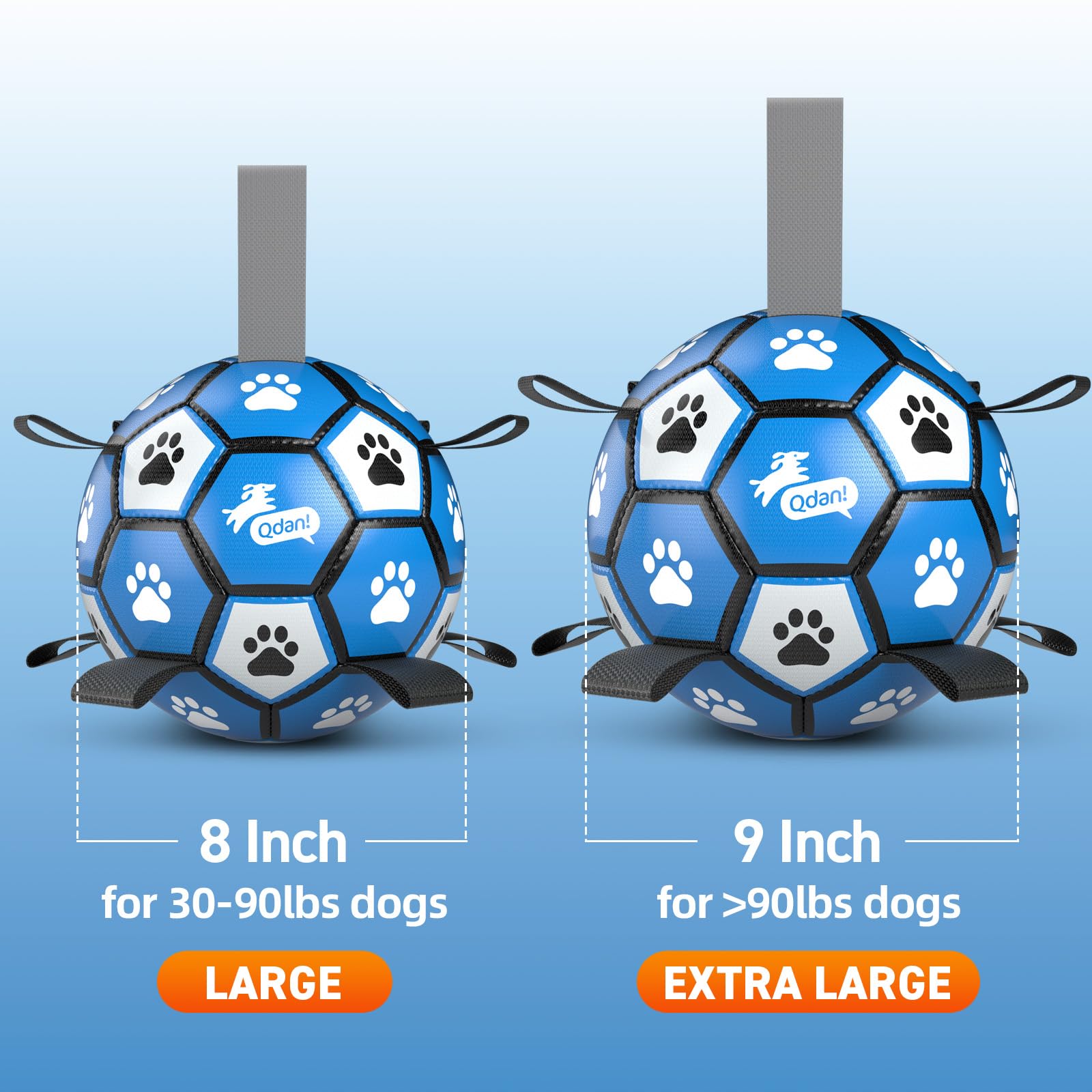 QDAN interactive fetch-tug ball promotes active outdoor play