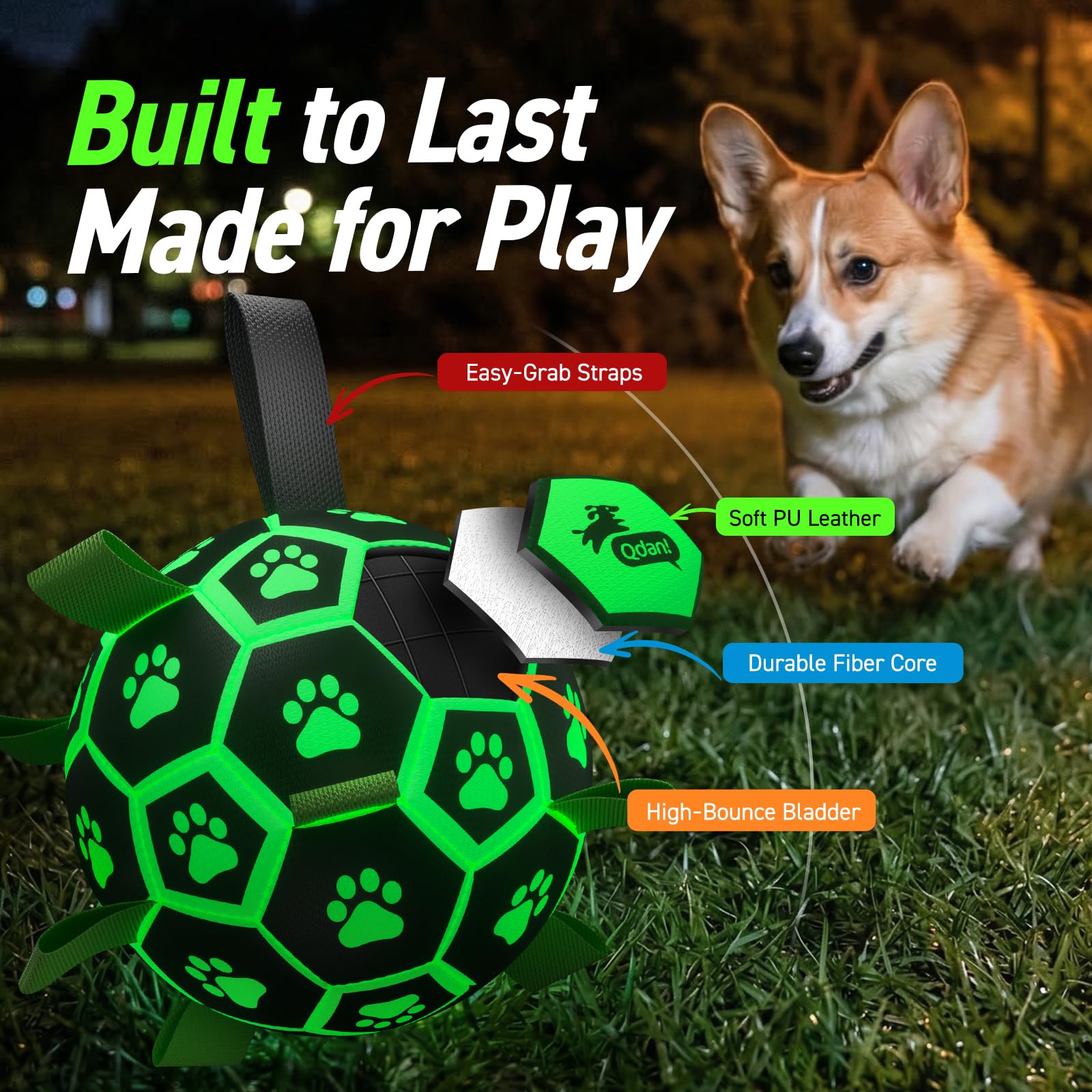 QDAN puppy birthday gift ball offering playful bonding moments