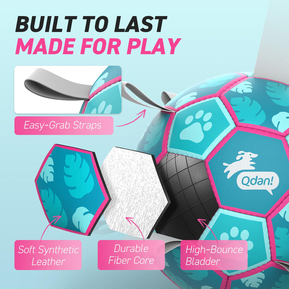 QDAN birthday gift ball brings playful celebration for dogs.