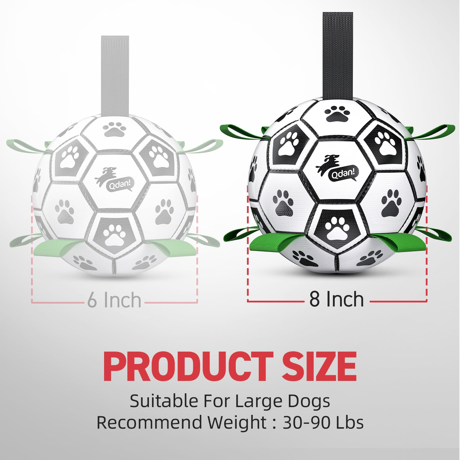 QDAN ball is designed for versatile indoor and outdoor play.