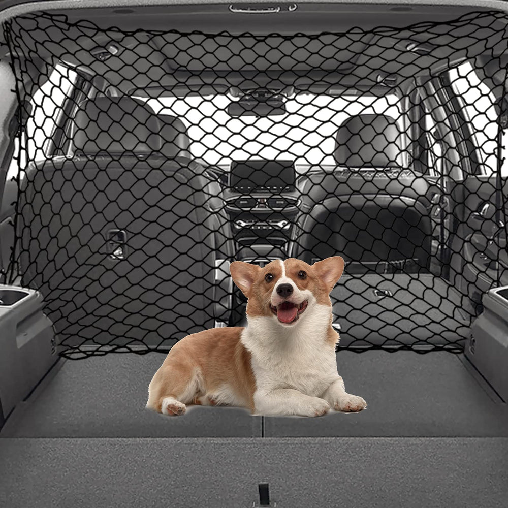 qddoit universal car divider dog prevents front-seat distractions