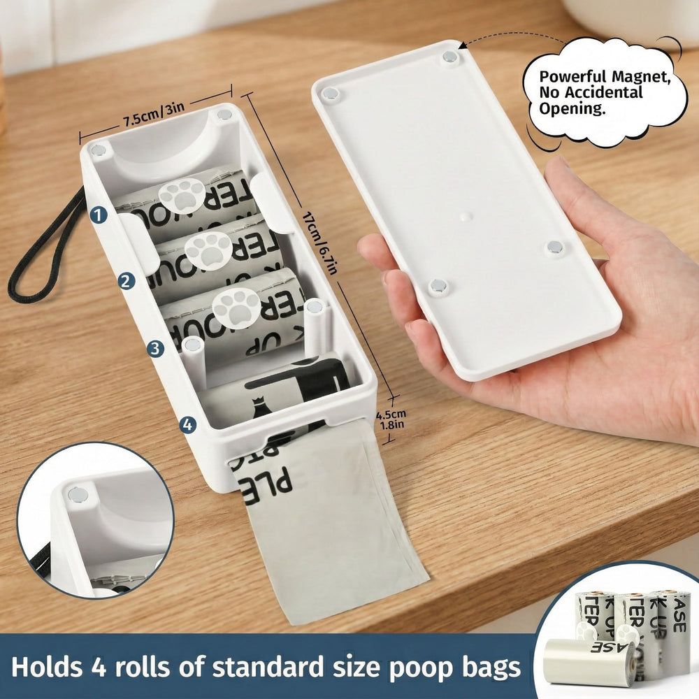 Includes four rolls for immediate walks with the Qeerable system.