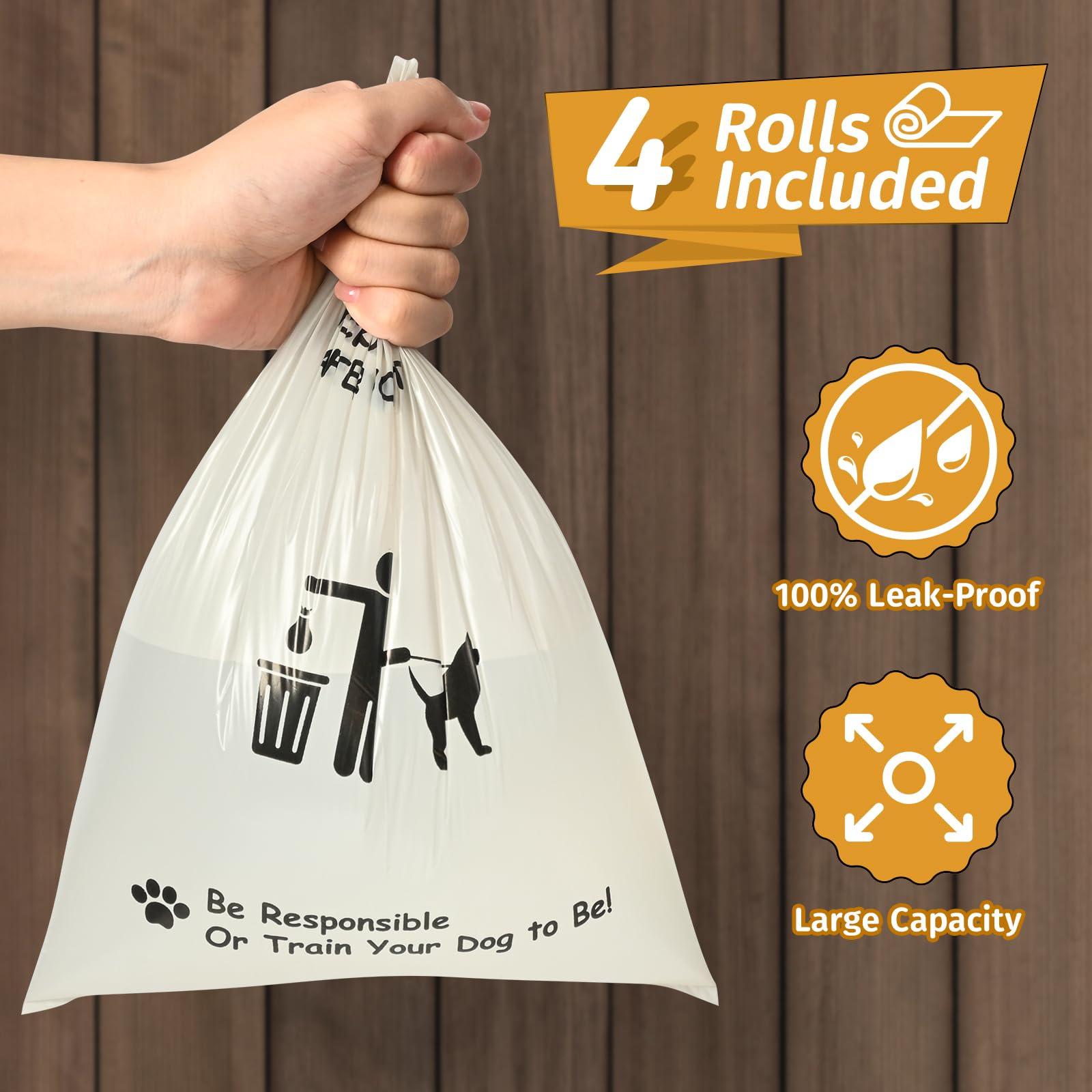 Qeerable included 60 bags provide immediate use straight from the box.