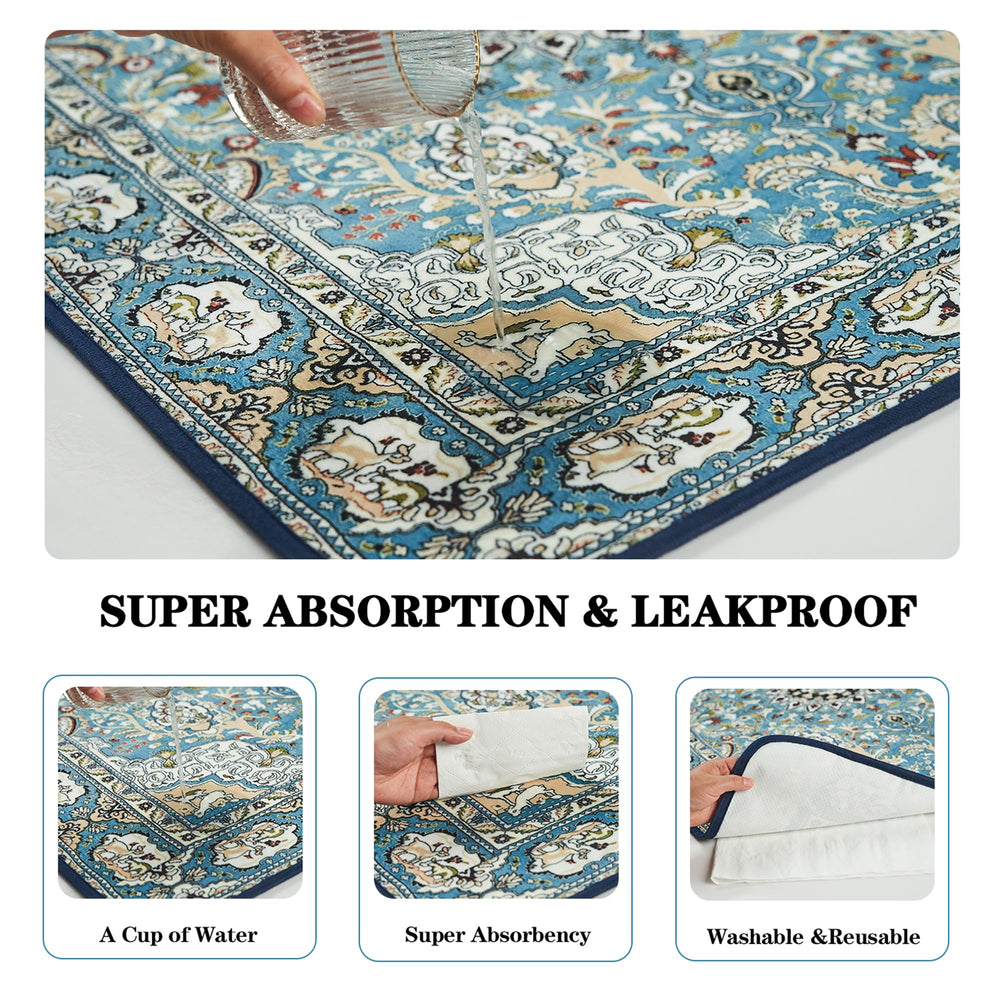 Qeils dog training pad with non-slip bottom and quick moisture control.