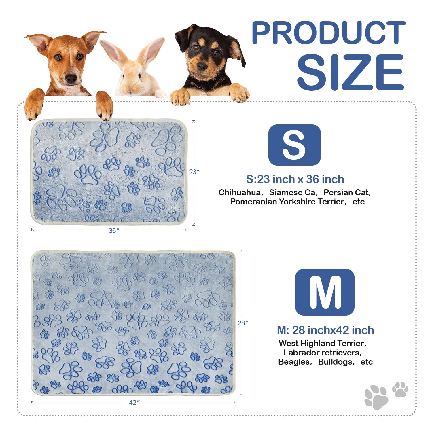 Qeils pad serves as bed liner for dogs during rest