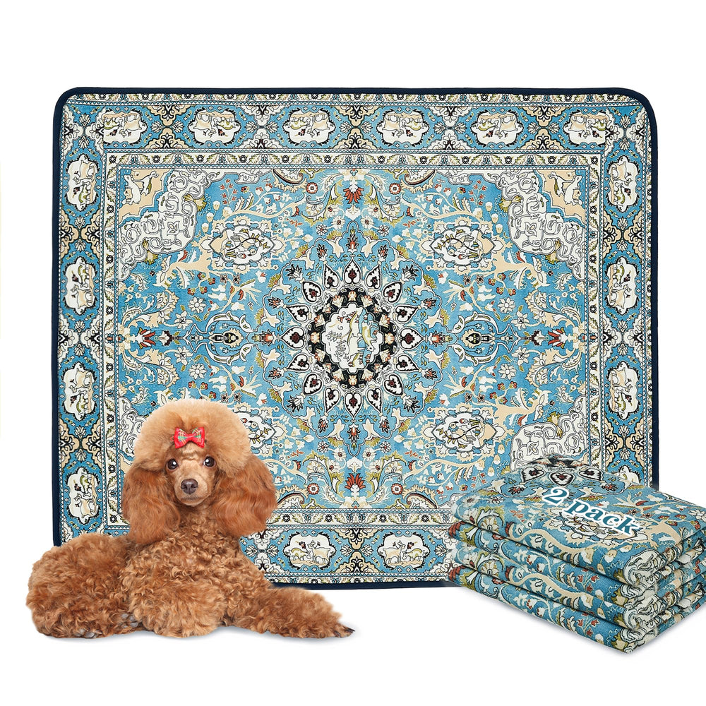 Qeils washable pee pad 36x41 with non-slip bottom for reliable indoor training.
