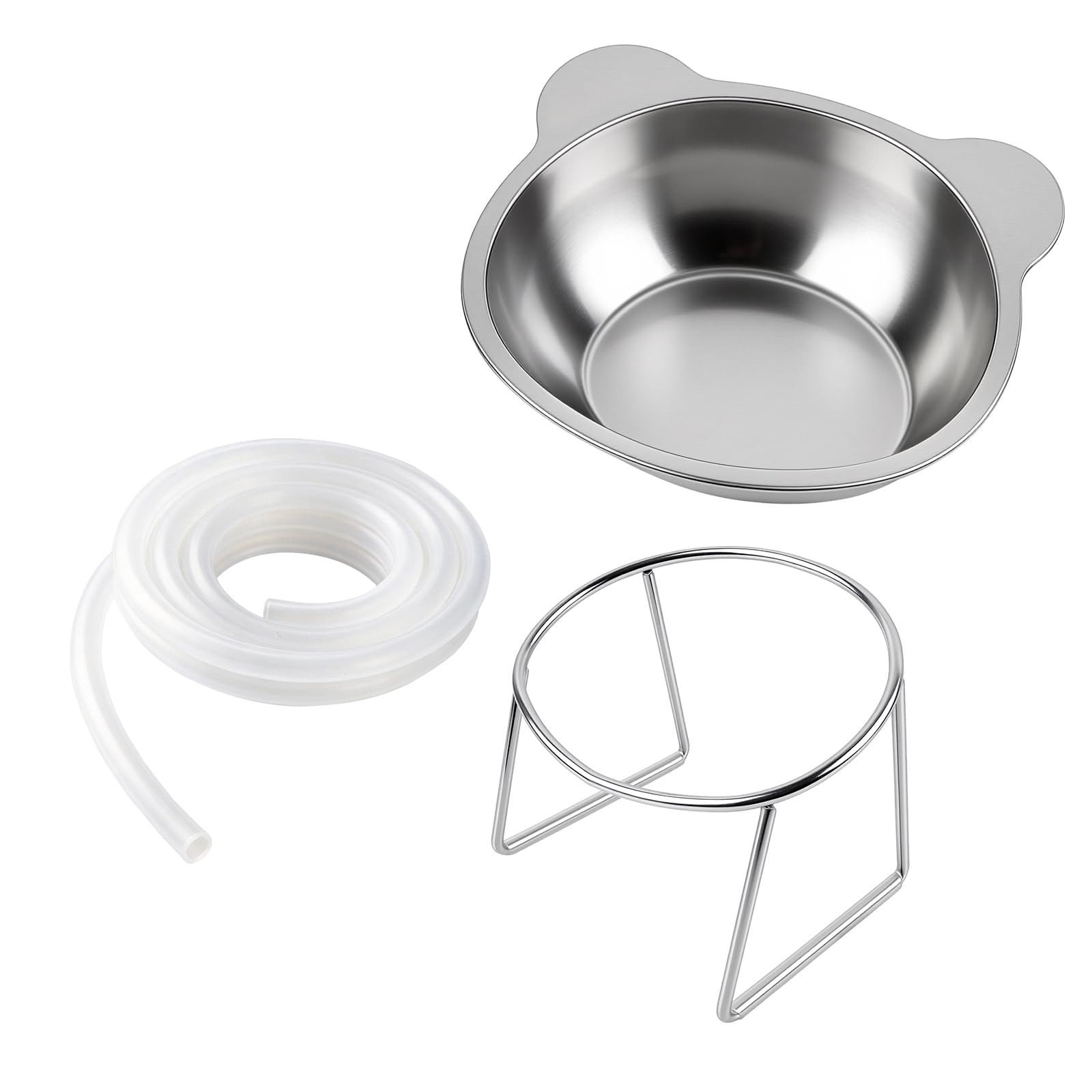 Qeoval Stable non-slip feeding setup; prevents sliding.