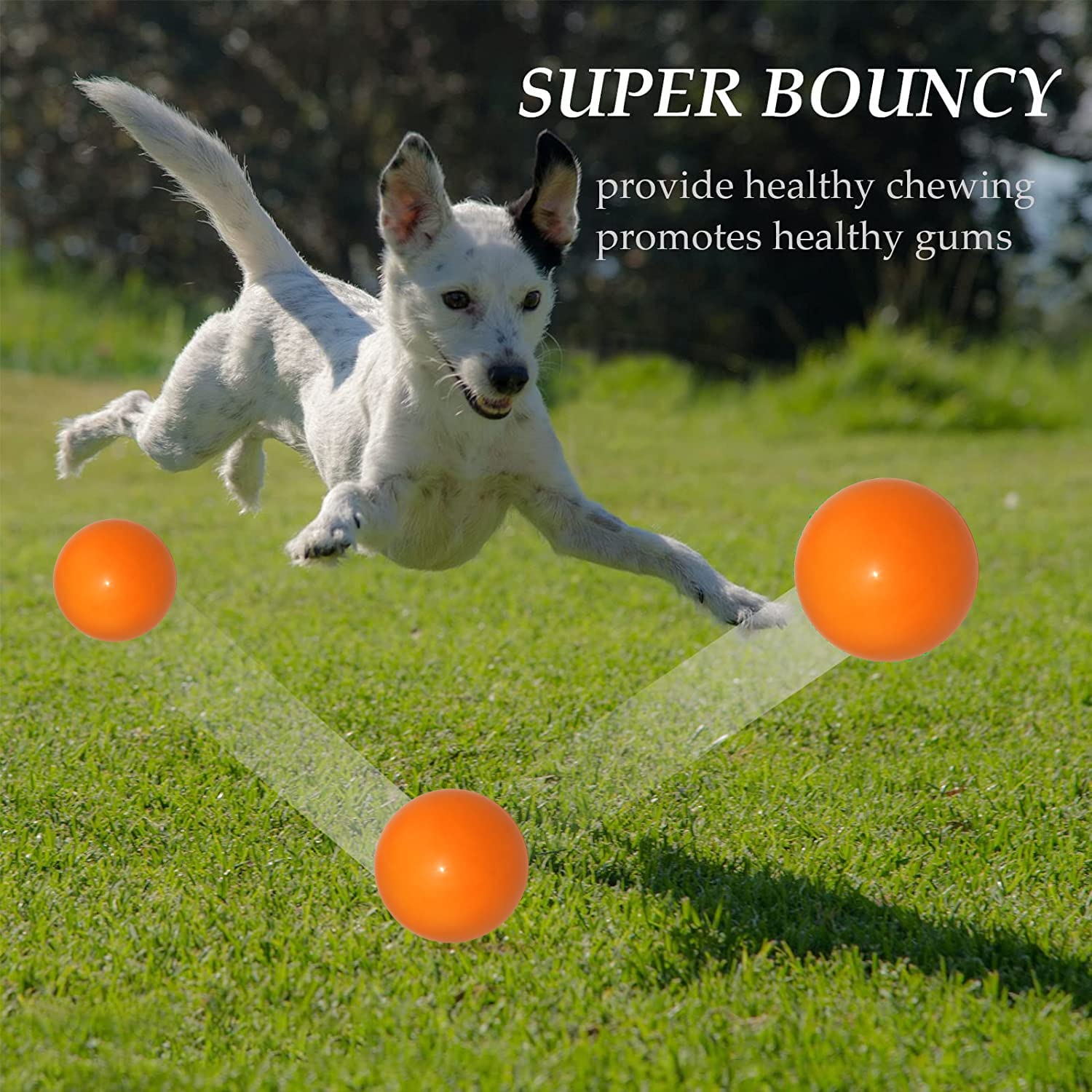 Qesonoo KAIKER high elasticity ball for longer throws and strong bounces.