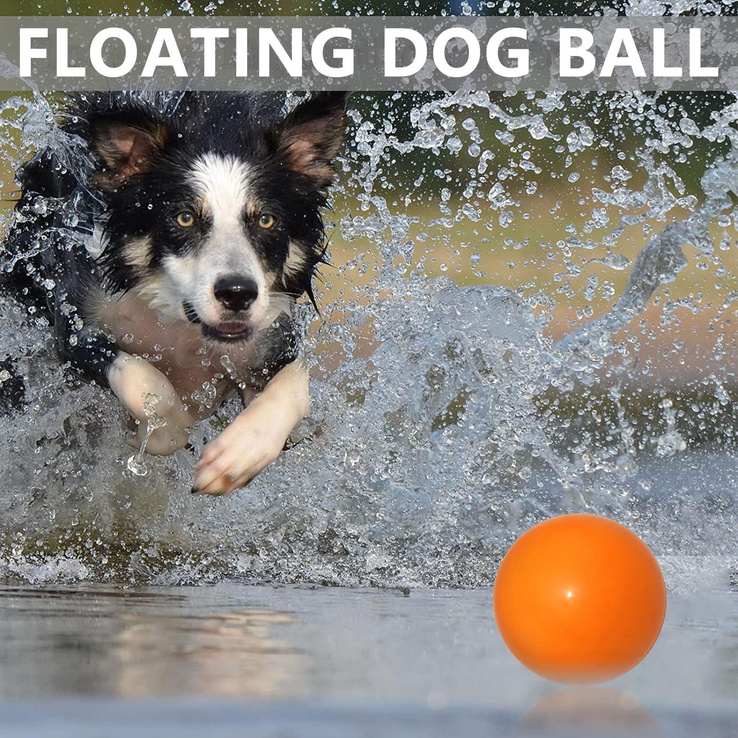 Qesonoo KAIKER outdoor fetch ball suitable for training sessions.