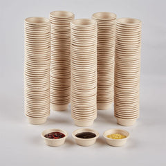 QIHYCUF plant fiber cups, eco-friendly materials support clean feeding setups.