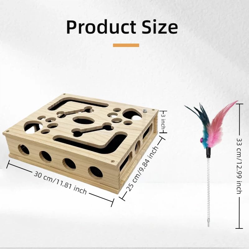 QIPECO Scratching outlet deters furniture scratching with a textured surface