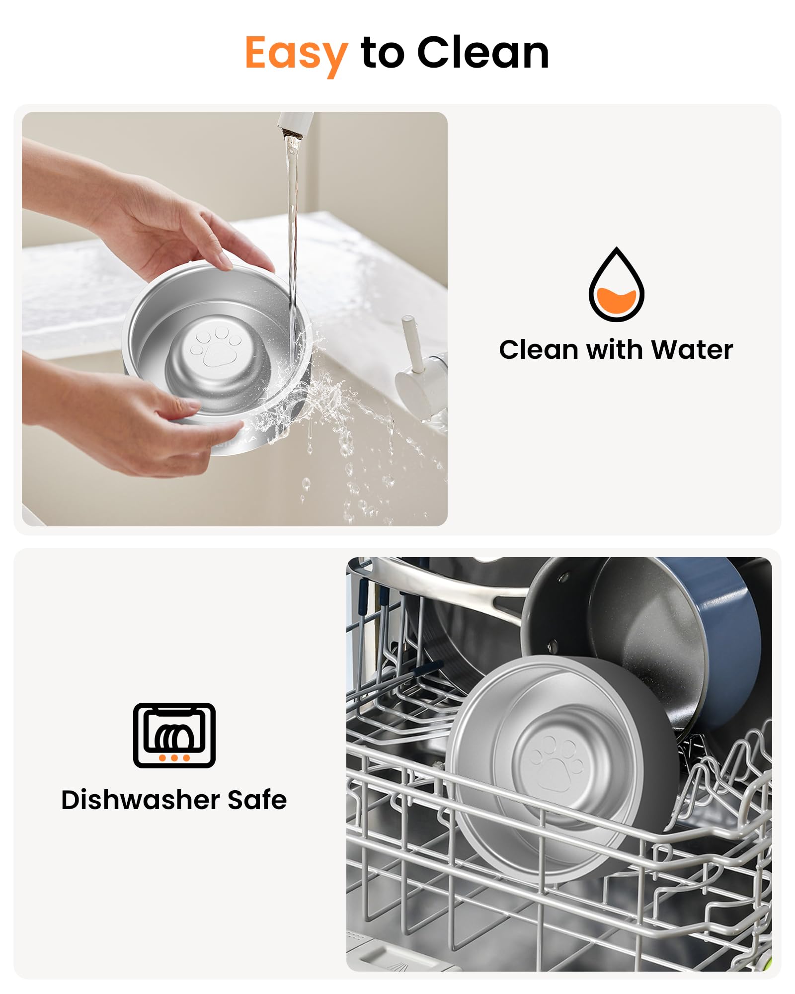 Qiuma dishwasher-safe bowl simplifies cleaning after meals.